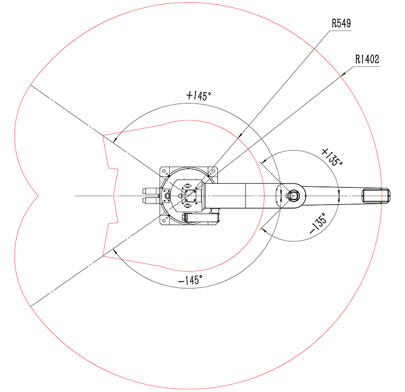 工業(yè)機器人參數(shù)圖