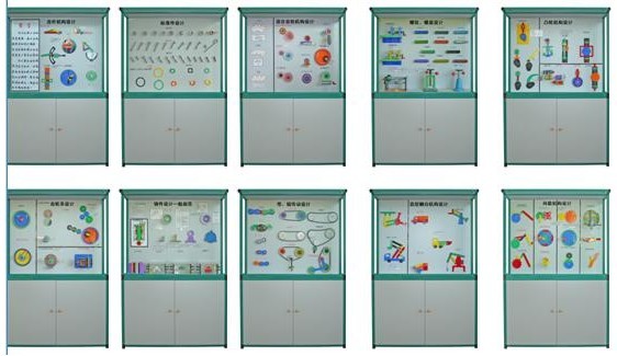 CLG-113型《機械零件設計》示教陳列柜